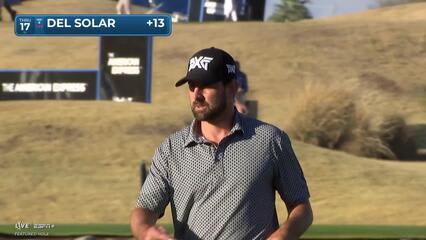 Cristobal Del Solar | Round 2 | 17th hole | Shot 3 | 2025 The American Express