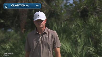 Luke Clanton | Round 1 | 3rd hole | Shot 5 | 2025 Cognizant Classic