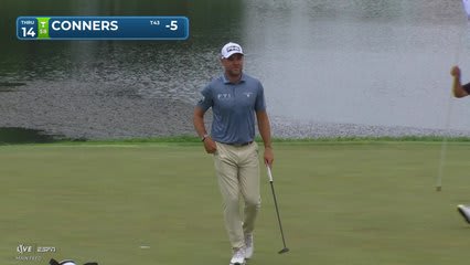Corey Conners | Round 3 | 14th hole | Shot 4 | 2026 3M Open