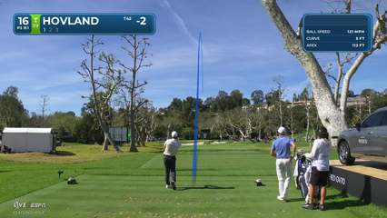 Viktor Hovland | Round 4 | 16th hole | Shot 1 | 2026 The Genesis