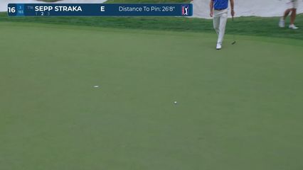 Sepp Straka | Round 1 | 16th hole | Shot 3 | 2026 Valero