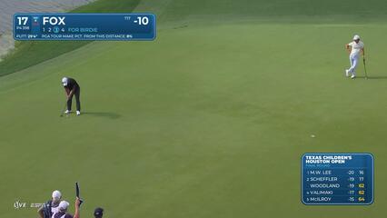 Ryan Fox | Round 4 | 17th hole | Shot 4 | 2025 Houston Open