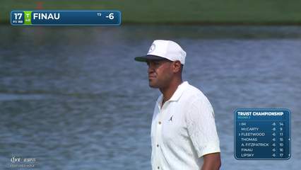 Tony Finau | Round 2 | 17th hole | Shot 2 | 2026 Truist Championship