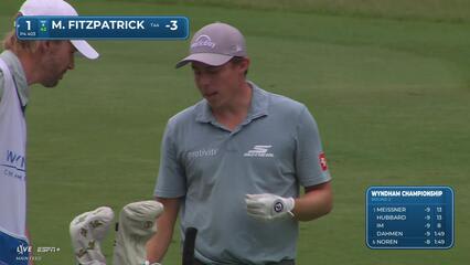 Matt Fitzpatrick | Round 2 | 1st hole | Shot 2 | 2025 Wyndham