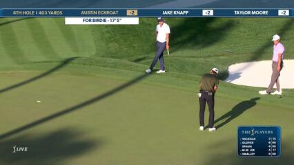 Austin Eckroat | Round 1 | 6th hole | Shot 3 | 2025 THE PLAYERS