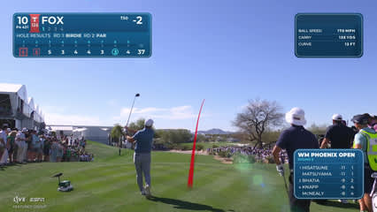 Ryan Fox | Round 3 | 10th hole | Shot 1 | 2026 WM Phoenix Open