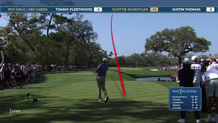 Scottie Scheffler | Round 2 | 9th hole | Shot 1 | 2026 THE PLAYERS