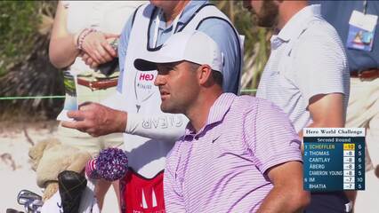 Scottie Scheffler | Round 2 | 7th hole | Shot 1 | 2024 Hero World Challenge