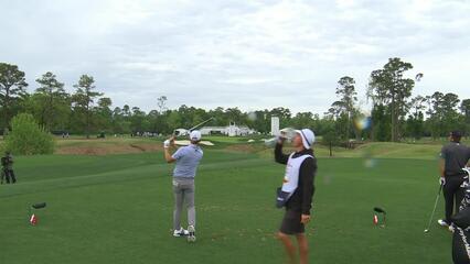 Jacob Bridgeman | Round 2 | 2nd hole | Shot 1 | 2025 Houston Open