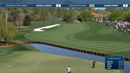 Viktor Hovland | Round 1 | 4th hole | Shot 4 | 2025 THE PLAYERS