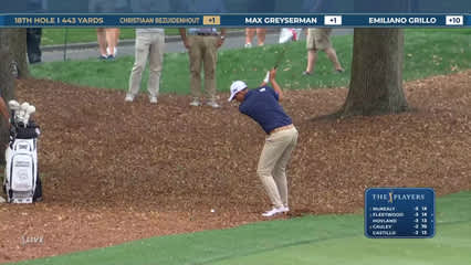 Christiaan Bezuidenhout | Round 1 | 18th hole | Shot 3 | 2026 THE PLAYERS