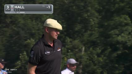 Harry Hall | Round 2 | 3rd hole | Shot 1 | 2025 BMW Championship