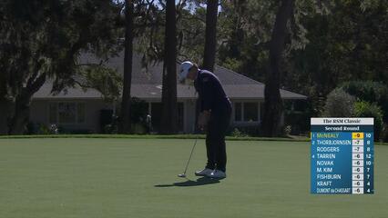 Maverick McNealy | Round 2 | 11th hole | Shot 3 | 2024 The RSM Classic