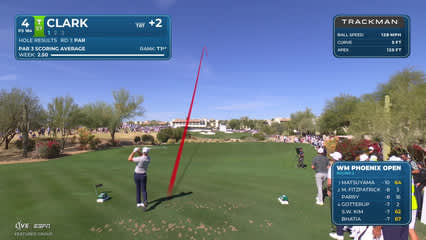 Wyndham Clark | Round 2 | 4th hole | Shot 1 | 2026 WM Phoenix Open