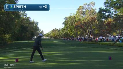 Jordan Spieth | Round 2 | 11th hole | Shot 1 | 2025 Valspar