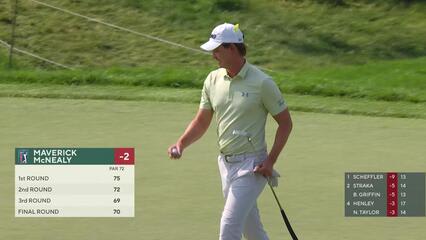 Maverick McNealy | Round 4 | 18th hole | Shot 3 | 2025 the Memorial