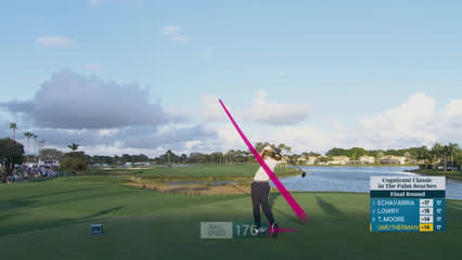 Austin Smotherman | Round 4 | 18th hole | Shot 1 | 2026 Cognizant Classic