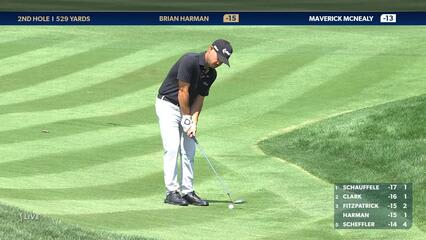 Brian Harman | 2024 THE PLAYERS | Round 4 | 2nd hole | Shot 3