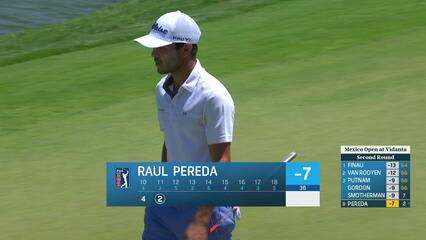 Raul Pereda | 2023 Mexico Open | Round 2 | 11th hole | Shot 2