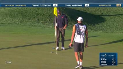 Adam Scott | Round 2 | 10th hole | Shot 4 | 2025 THE PLAYERS