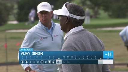 Vijay Singh | Round 3 | 11th hole | Shot 4 | 2025 Pure Insurance