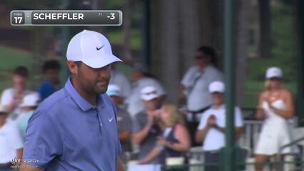 Scottie Scheffler | Round 1 | 17th hole | Shot 3 | 2025 BMW Championship