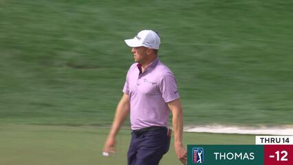 Justin Thomas | Round 4 | 14th hole | Shot 3 | 2025 WM Phoenix Open