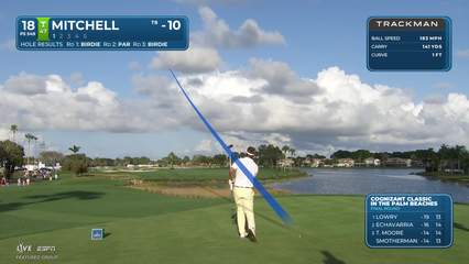 Keith Mitchell | Round 4 | 18th hole | Shot 1 | 2026 Cognizant Classic