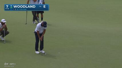 Gary Woodland | Round 1 | 7th hole | Shot 3 | 2025 Valero