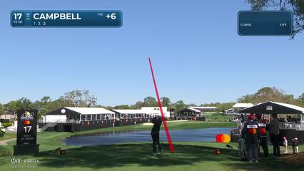 Brian Campbell | Round 1 | 17th hole | Shot 3 | 2025 Arnold Palmer