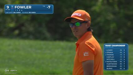 Rickie Fowler | Round 4 | 9th hole | Shot 2 | 2025 Truist Championship