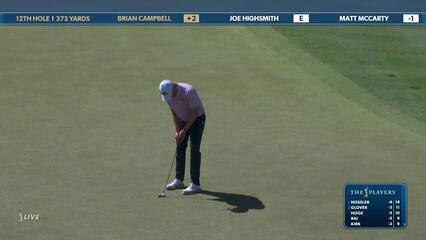 Brian Campbell | Round 1 | 12th hole | Shot 5 | 2025 THE PLAYERS