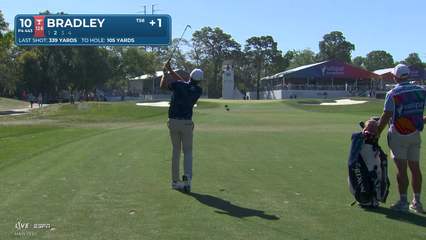 Keegan Bradley | Round 4 | 10th hole | Shot 2 | 2026 Valspar