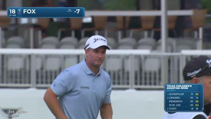Ryan Fox | Round 2 | 18th hole | Shot 4 | 2025 Houston Open