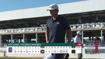 Michael Thorbjornsen | Round 4 | 17th hole | Shot 5 | 2026 WM Phoenix Open