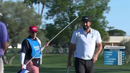 Mark Hubbard | Round 3 | 9th hole | Shot 3 | 2025 The American Express