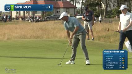 Rory McIlroy | Round 2 | 17th hole | Shot 3 | 2026 Genesis Scottish Open