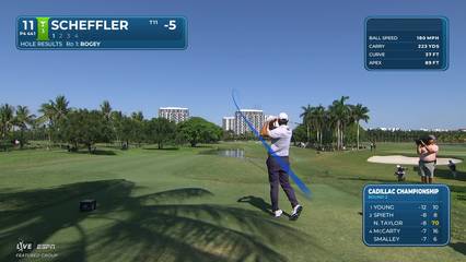 Scottie Scheffler | Round 2 | 11th hole | Shot 1 | 2026 Cadillac