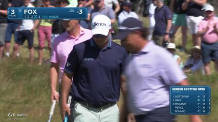 Ryan Fox | Round 2 | 3rd hole | Shot 4 | 2025 Genesis Scottish Open