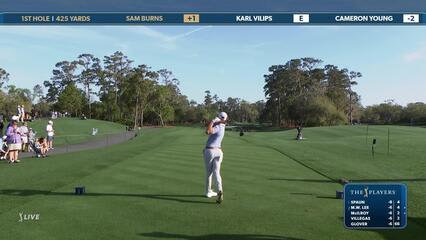 Sam Burns | Round 2 | 1st hole | Shot 1 | 2025 THE PLAYERS