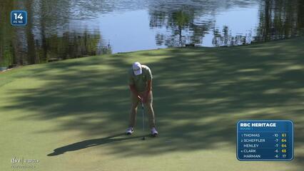 Andrew Novak | Round 1 | 14th hole | Shot 3 | 2025 RBC Heritage