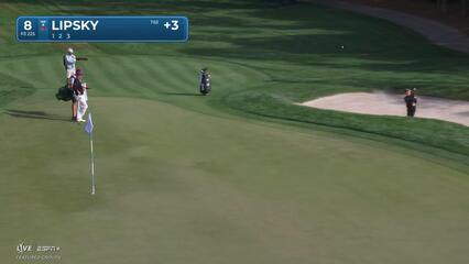 David Lipsky | Round 4 | 8th hole | Shot 2 | 2025 Valspar