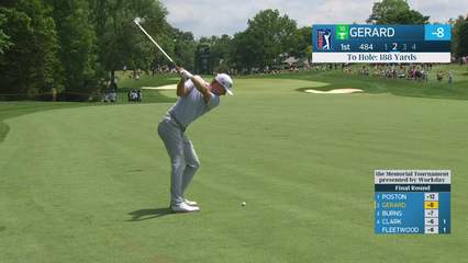 Ryan Gerard | Round 4 | 1st hole | Shot 2 | 2026 the Memorial