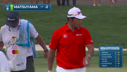Hideki Matsuyama | Round 1 | 8th hole | Shot 4 | 2026 Arnold Palmer