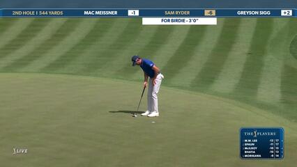 Sam Ryder | Round 2 | 2nd hole | Shot 4 | 2025 THE PLAYERS