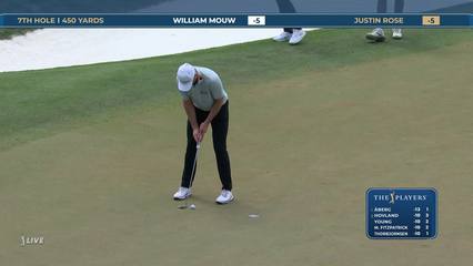 Justin Rose | Round 4 | 7th hole | Shot 4 | 2026 THE PLAYERS