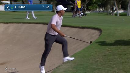 Tom Kim | Round 1 | 2nd hole | Shot 4 | 2025 Sony Open