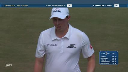 Matt Fitzpatrick | Round 4 | 2nd hole | Shot 4 | 2026 THE PLAYERS