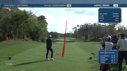 Michael Thorbjornsen | Round 4 | 14th hole | Shot 1 | 2026 THE PLAYERS