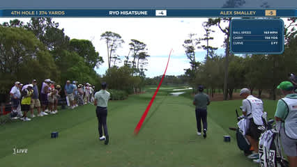 Alex Smalley | Round 3 | 4th hole | Shot 1 | 2026 THE PLAYERS